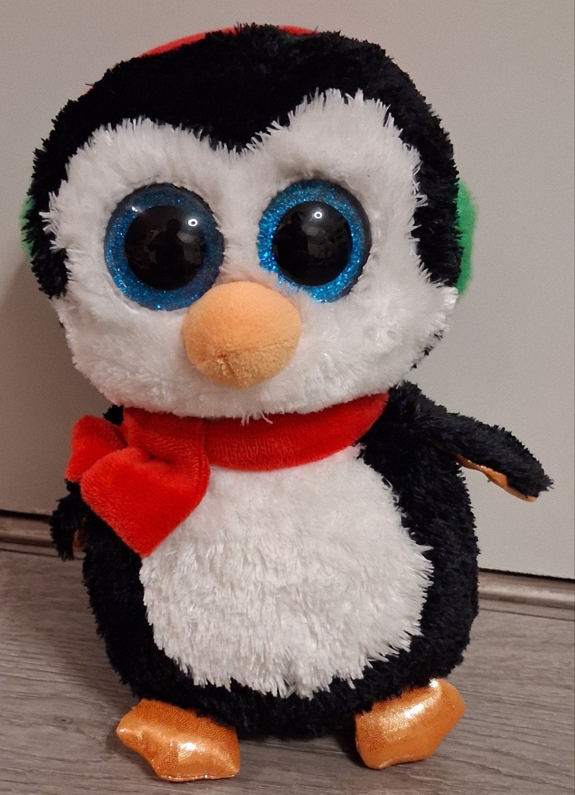 ty beanie boo pinguïn North 24 cm, Pinguïn, Overige karakters, Ophalen of Verzenden, Zo goed als nieuw