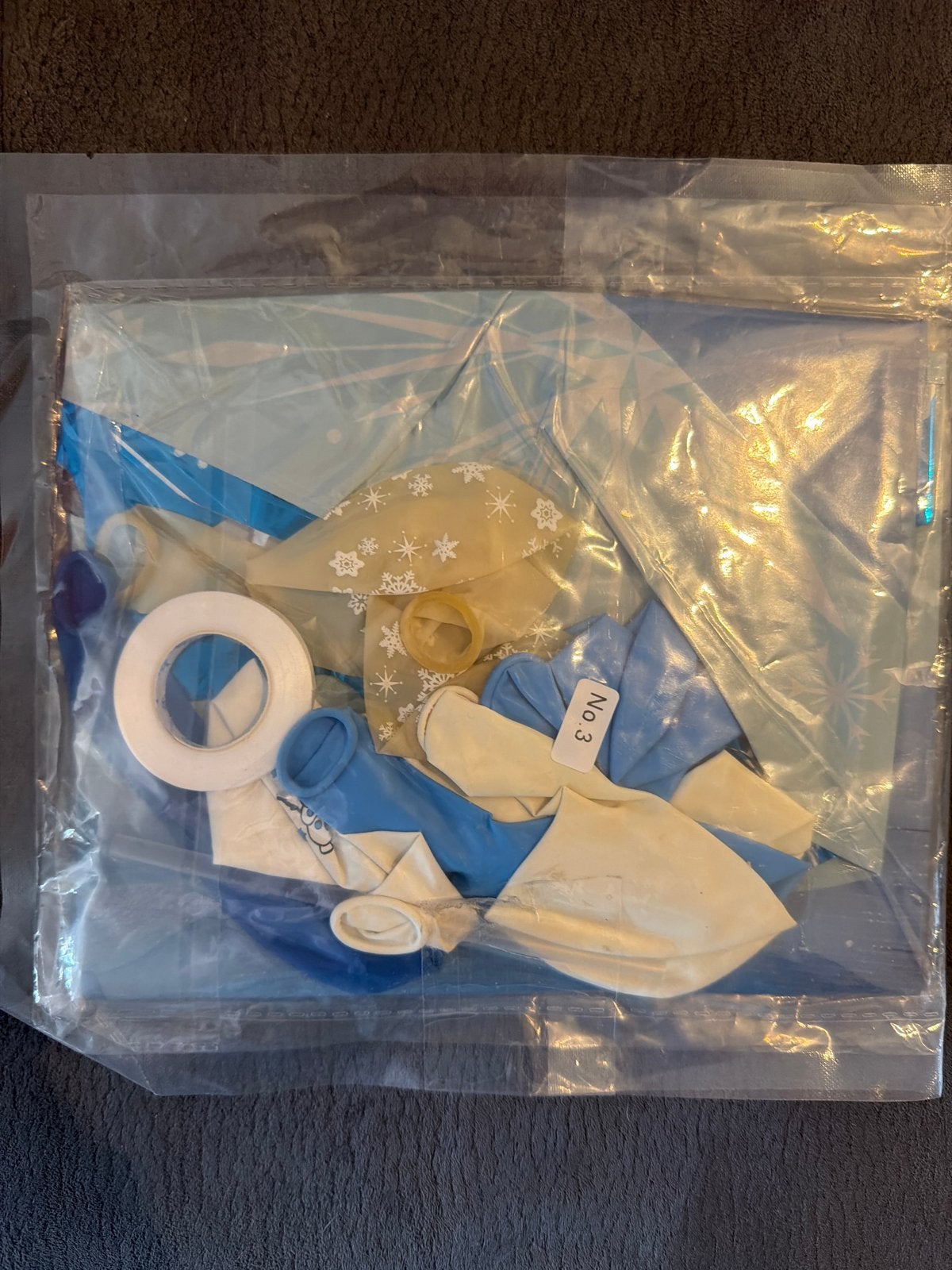 Olaf Frozen Verjaardag Versiering Set - Ballonnen & Decorati, Ophalen of Verzenden, Nieuw, Versiering, Verjaardag