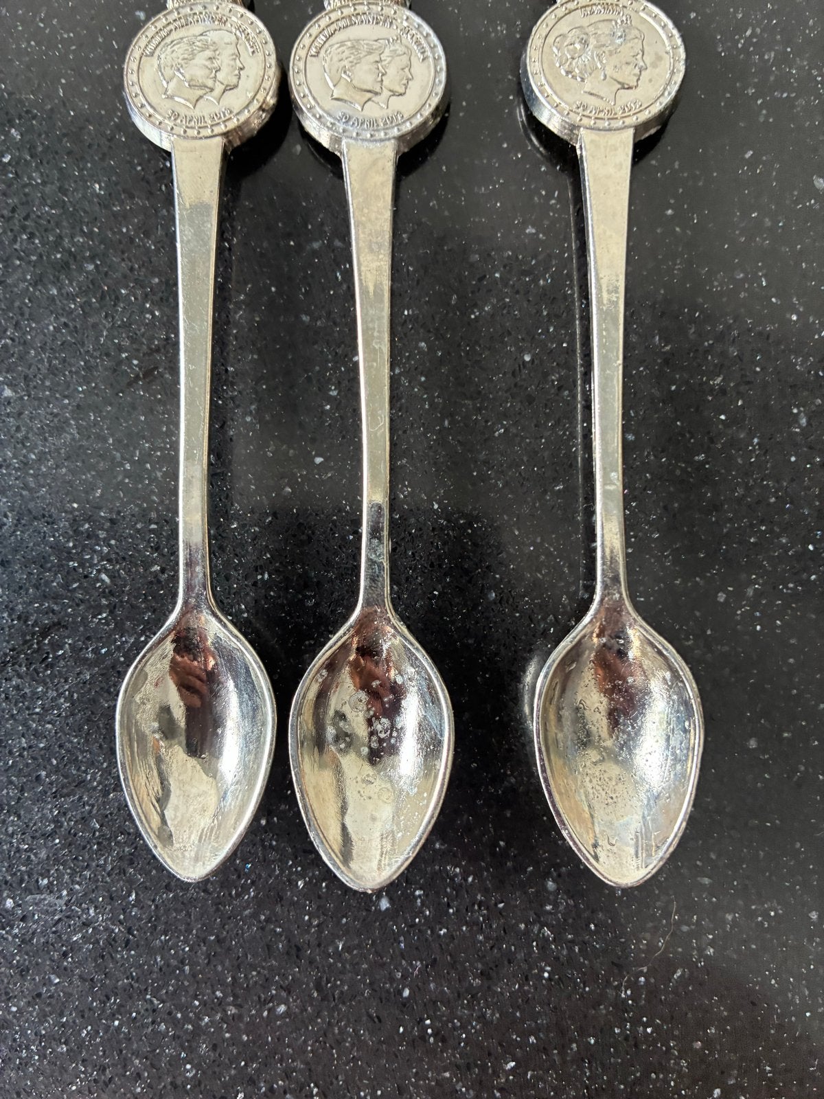 Set van 3 Douwe Egberts Koninklijke Lepeltjes, Ophalen of Verzenden