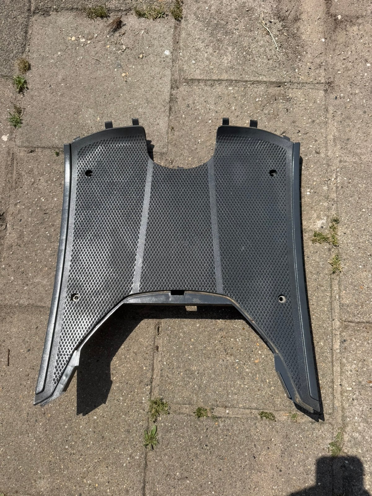 Piaggio skr treeplank donkergrijs 125cc 180cc, Ophalen of Verzenden