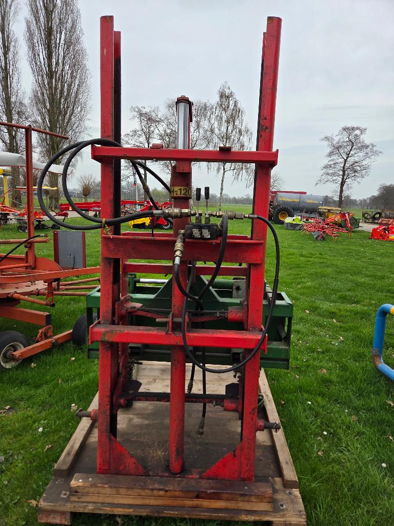 Hefmast hydraulisch met balenklem, 100 liter of meer, Ophalen, Gebruikt, Overige typen