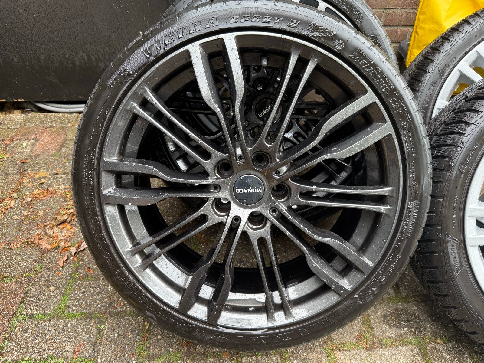 Monaco velgen 19 inch 5x112 voor Audi A4 B8, Auto-onderdelen, Banden en Velgen, Gebruikt, Velg(en), 235 mm, Personenwagen