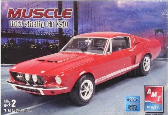Bouwdoos 1967 Ford Mustang Shelby GT-350 AMT, Overige merken, Auto, Groter dan 1:32, Nieuw