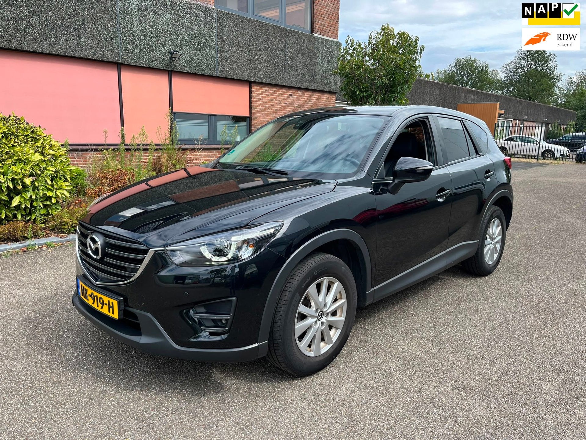 Mazda CX-5 2.0 SkyActiv-G 165 Skylease GT 2WD Trekhaak|Leder, Voorwielaandrijving, 4 cilinders, 1290 kg, Zwart
