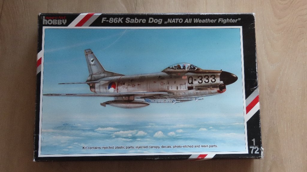 F-86K Sabre Dog 'Kaasjager' NL 700 Sq Special Hobby 1/72, Overige merken, 1:72 tot 1:144, Nieuw, Ophalen of Verzenden