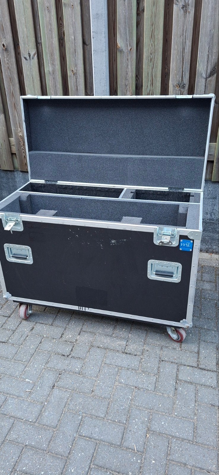 Flightcase met schuiminterieur voor instrumenten, Muziek en Instrumenten, Ophalen, Gebruikt, Overige instrumenten, Flightcase