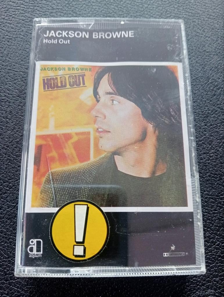 Jackson Browne - Hold Out Cassette (1980), Cd's en Dvd's, Cassettebandjes, Zo goed als nieuw, Origineel, Rock en Metal, 1 bandje