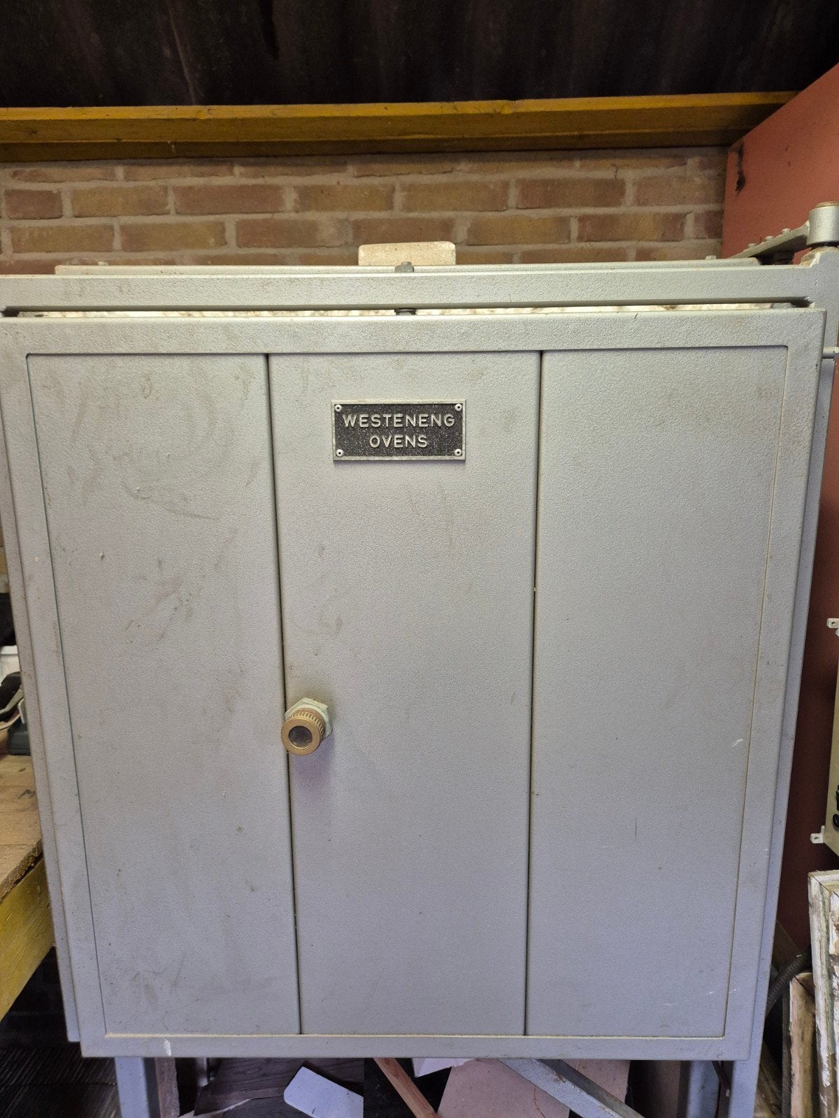 te koop een keramiek oven, Ophalen