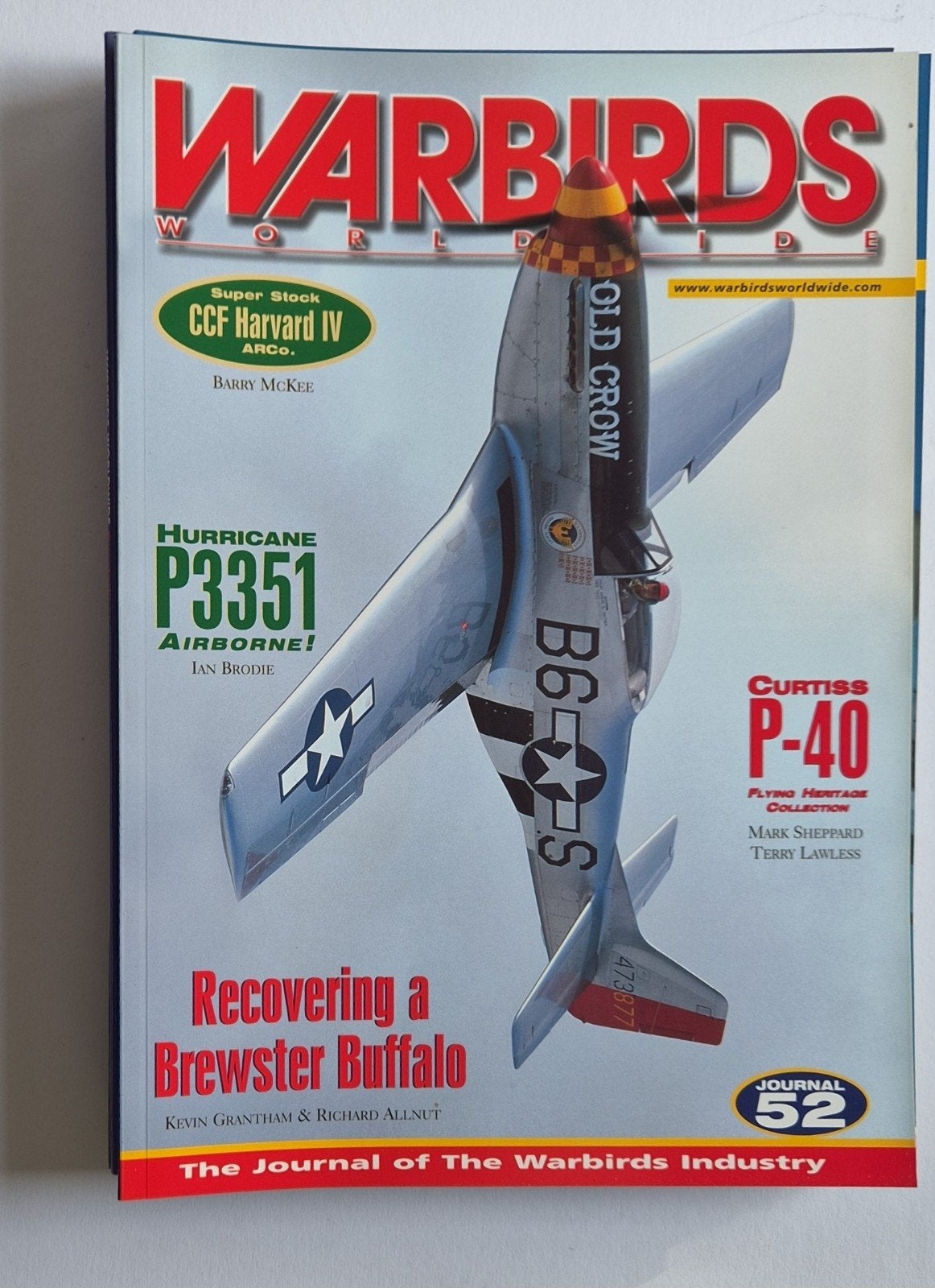 Warbirds Worldwide Journal 52 - Luchtvaart Magazine, Ophalen of Verzenden, Gelezen, Overige typen