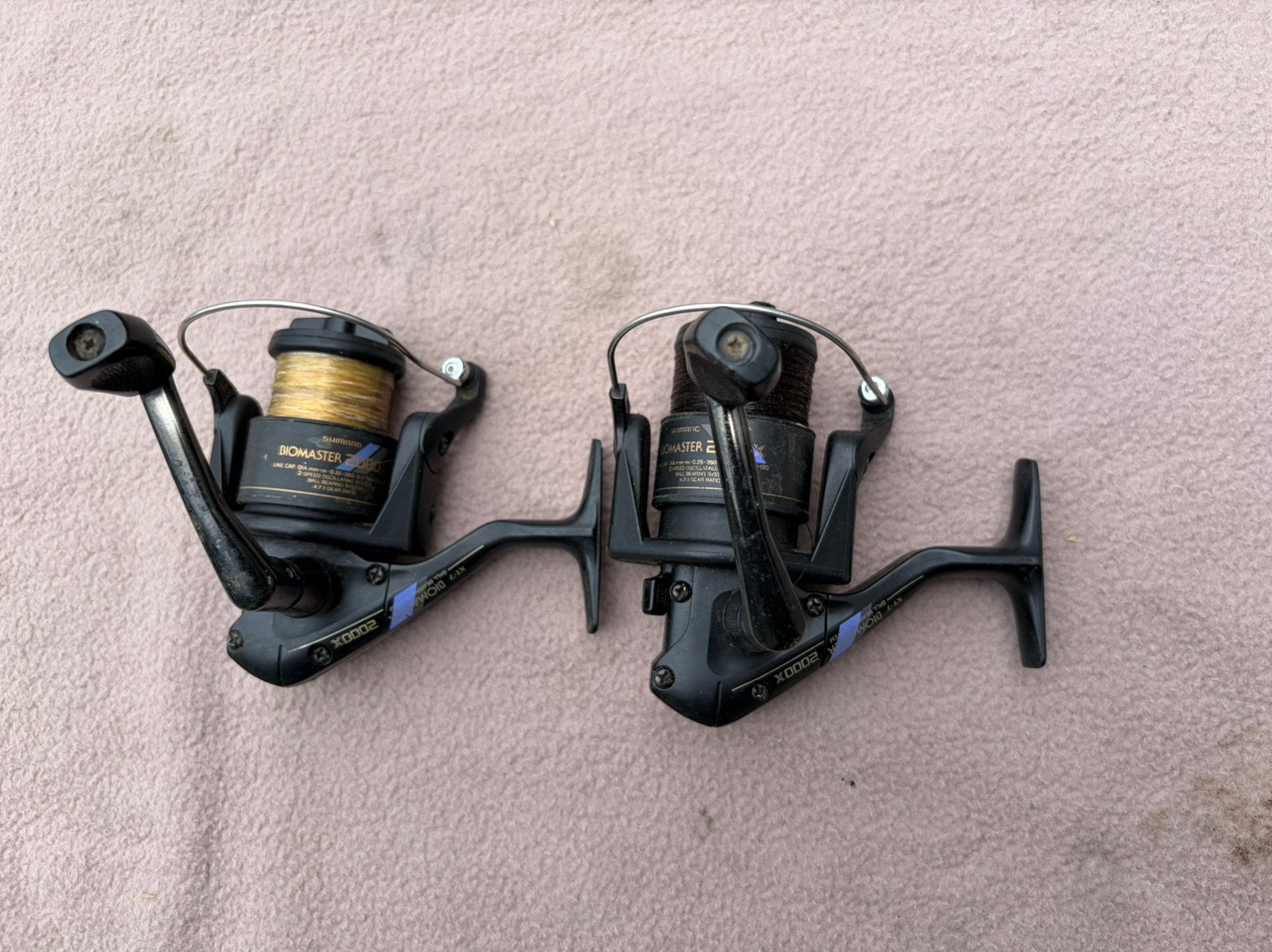 1 x shimano biomaster 2000x molen / spinmolen, Watersport en Boten, Ophalen of Verzenden, Gebruikt, Molen