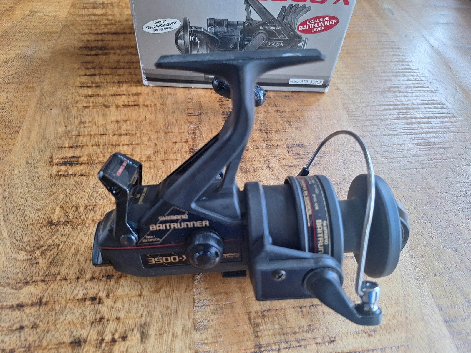 Shimano 3500 X, Watersport en Boten, Hengelsport | Karpervissen, Ophalen of Verzenden, Molen