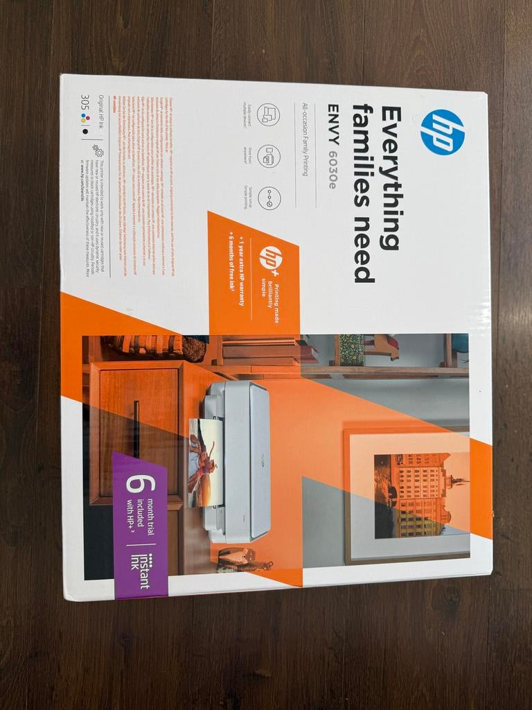HP Envy 6030e All-in-One Printer - Nieuw in doos, Computers en Software, Printers, Nieuw, All-in-one, Inkjetprinter, Kleur printen