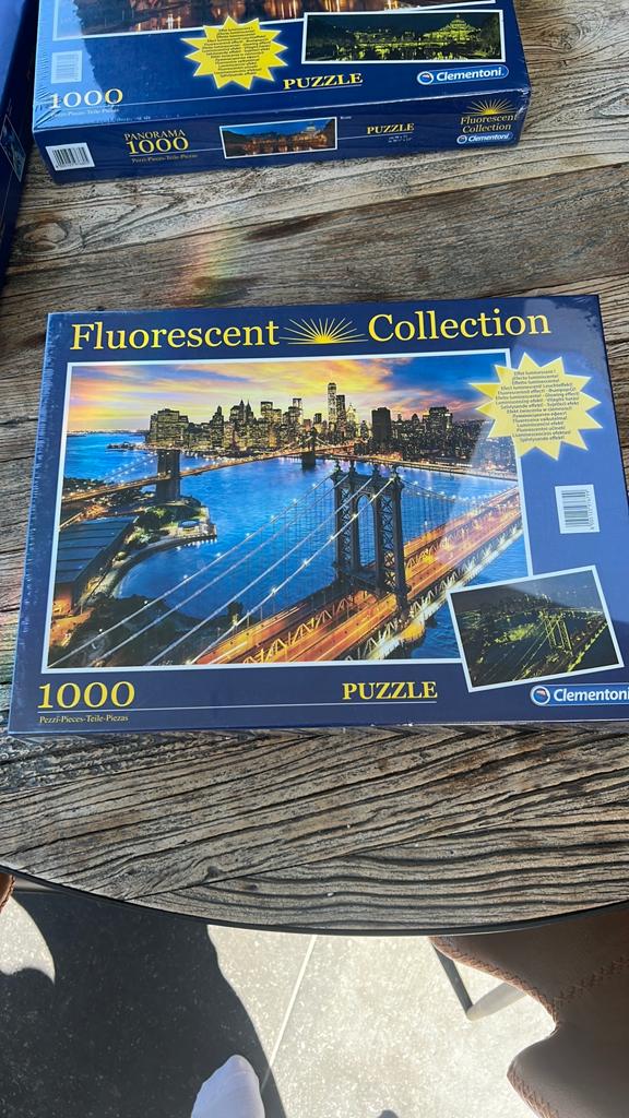 Fluorescent Collection 1000 stuks puzzel Brug, Ophalen of Verzenden, 500 t/m 1500 stukjes, Nieuw