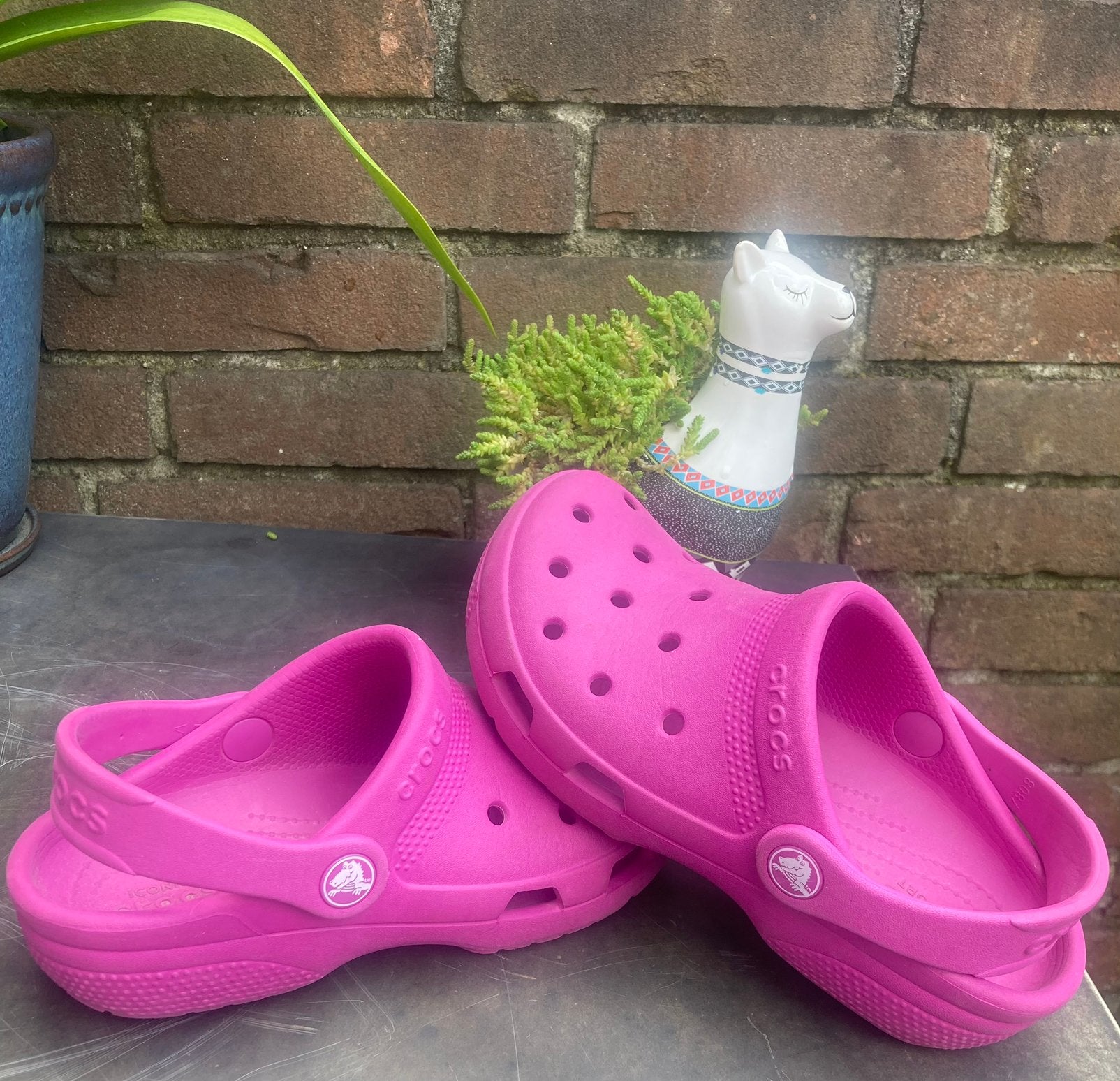 Kinder Crocs klompen maat J 1/maat 32-33, Ophalen of Verzenden, Zo goed als nieuw, Jongen of Meisje, Overige typen