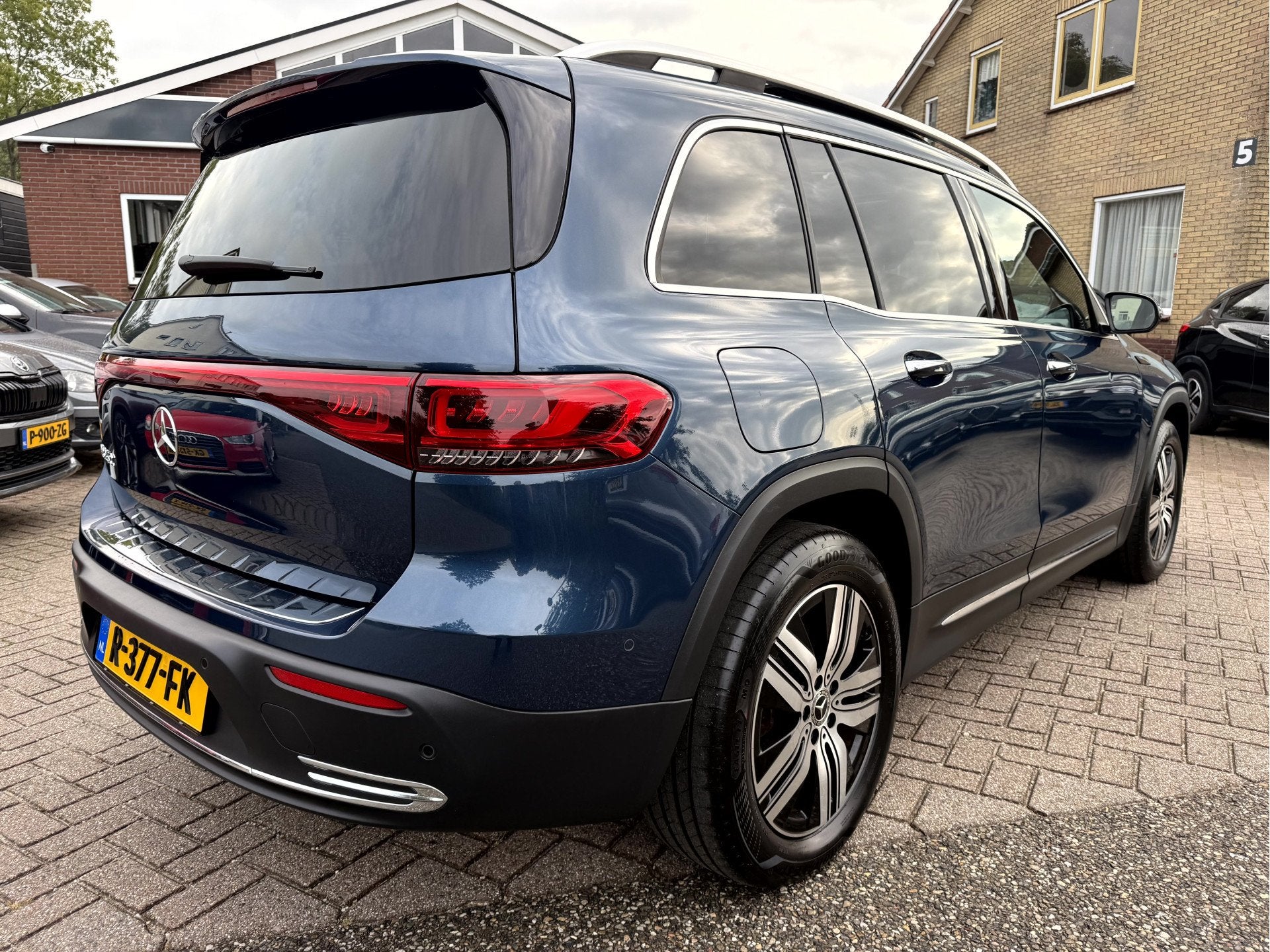 Mercedes-Benz EQB 250 Luxury Line 67 kWh SOH 95.6%,Panoramad, Auto's, Gebruikt, EQB, 190 pk, Blauw