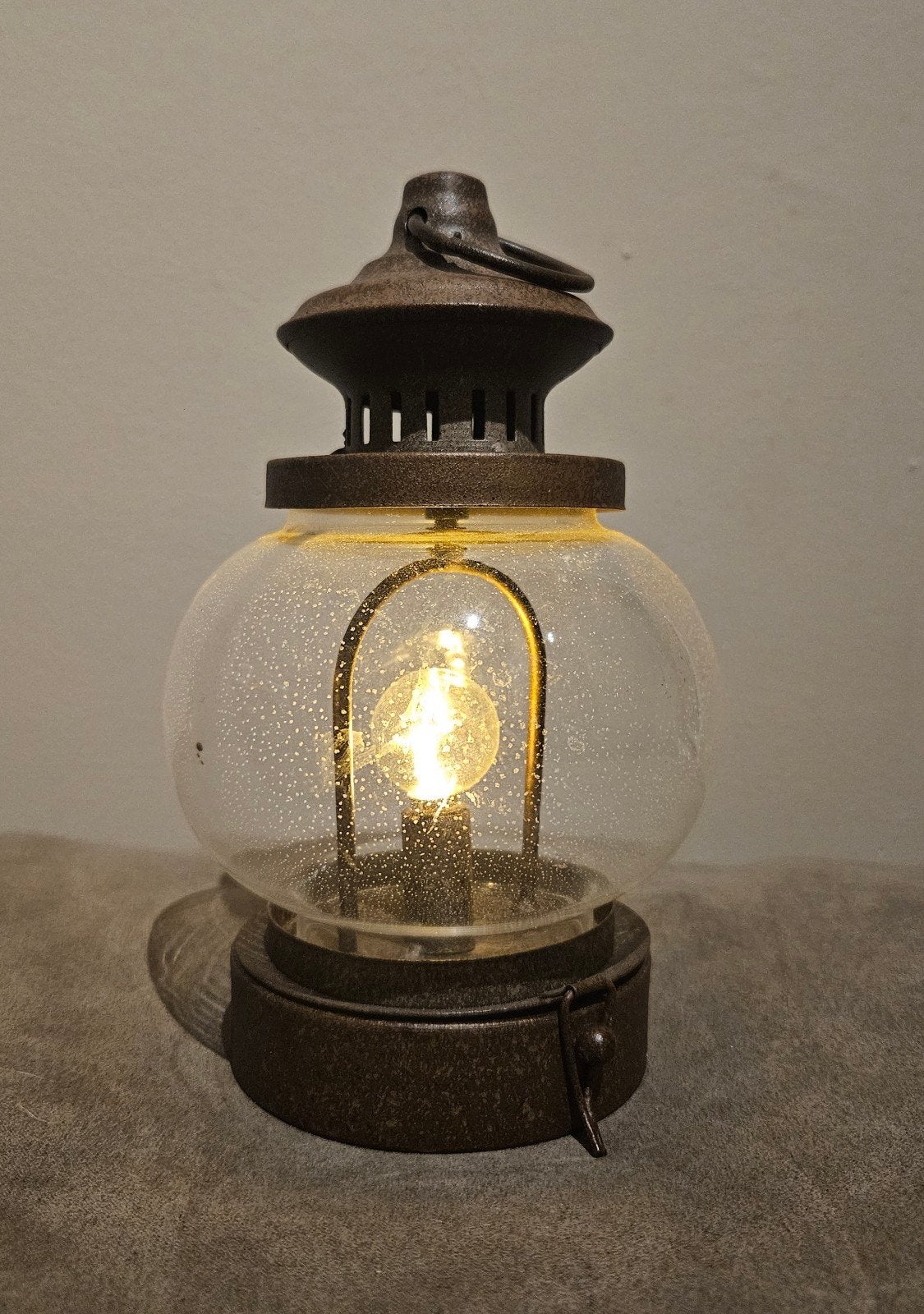 Countryfield Roestig Decoratief Lampje, Ophalen, Zo goed als nieuw, Metaal