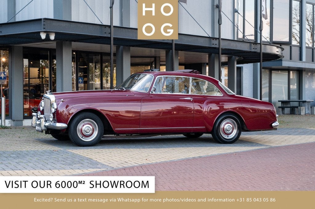 Bentley S2 Continental by H.J.Mulliner (bj 1962, automaat), Auto's, 6230 cc, Beige, Overige kleuren, 4 stoelen