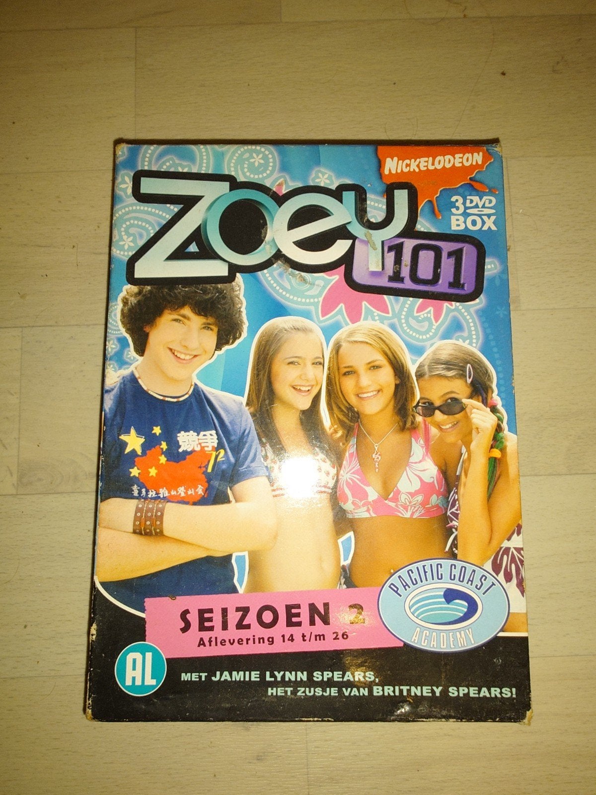 Zoey 101 - Seizoen 2 (3 DVD Box) met Jamie Lynn Spears, Gebruikt, Alle leeftijden, Ophalen of Verzenden, Komedie