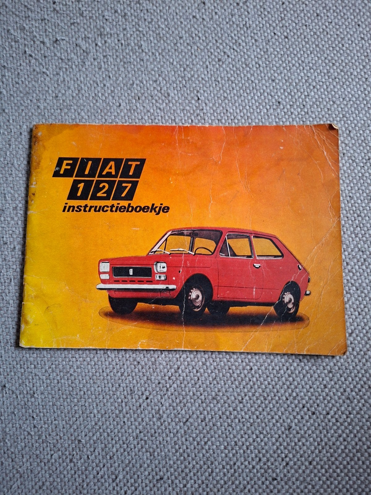Fiat 127 instructieboekje, Ophalen of Verzenden