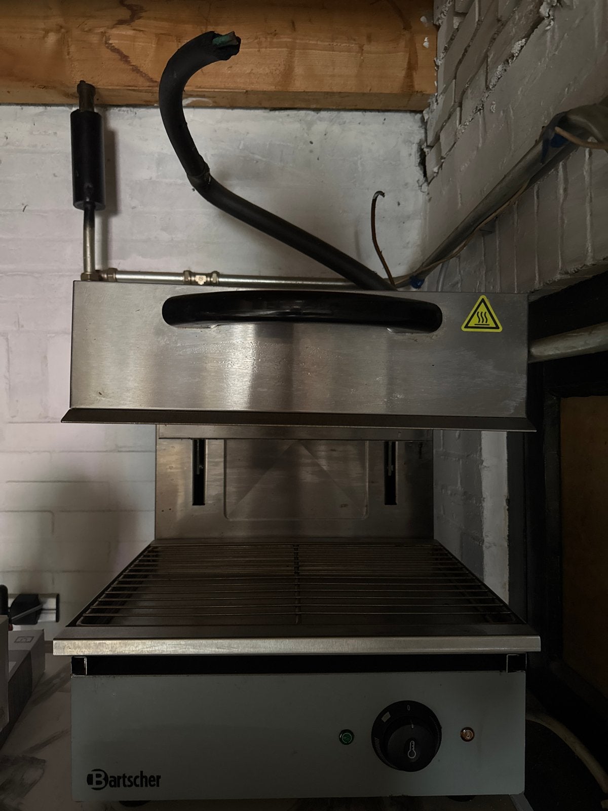 Bartscher Salamander - Professionele Grill voor Horeca, Ophalen, Gebruikt, Fornuis, Frituur en Grillen