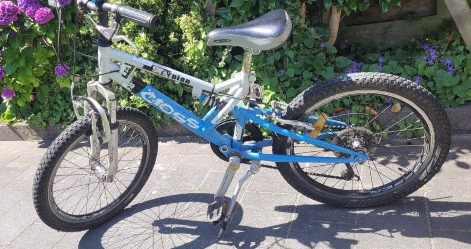 Leuke crossfiets 20 inch met 6 versnellingen, Ophalen, Gebruikt, Staal, Velgrem