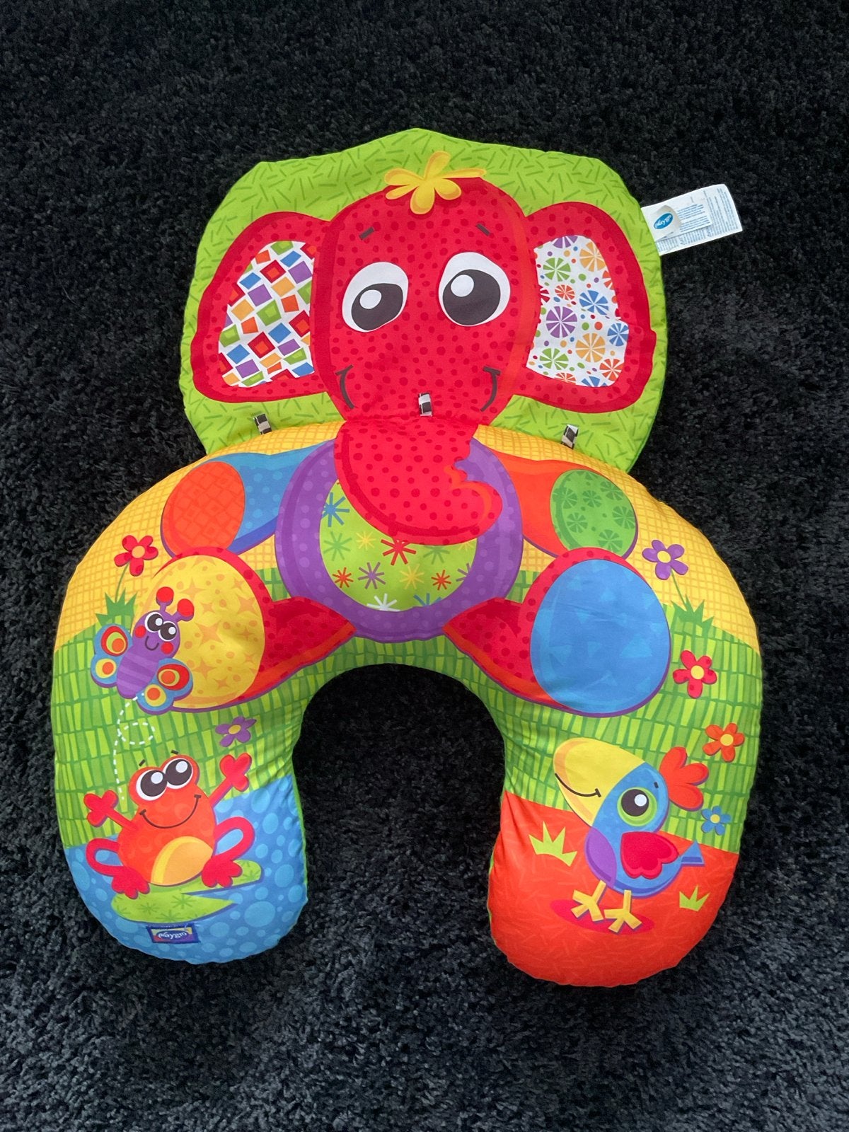 Playgro Olifant Speelkussen - Kleurrijk en Comfortabel, Ophalen of Verzenden, Zo goed als nieuw, Babygym