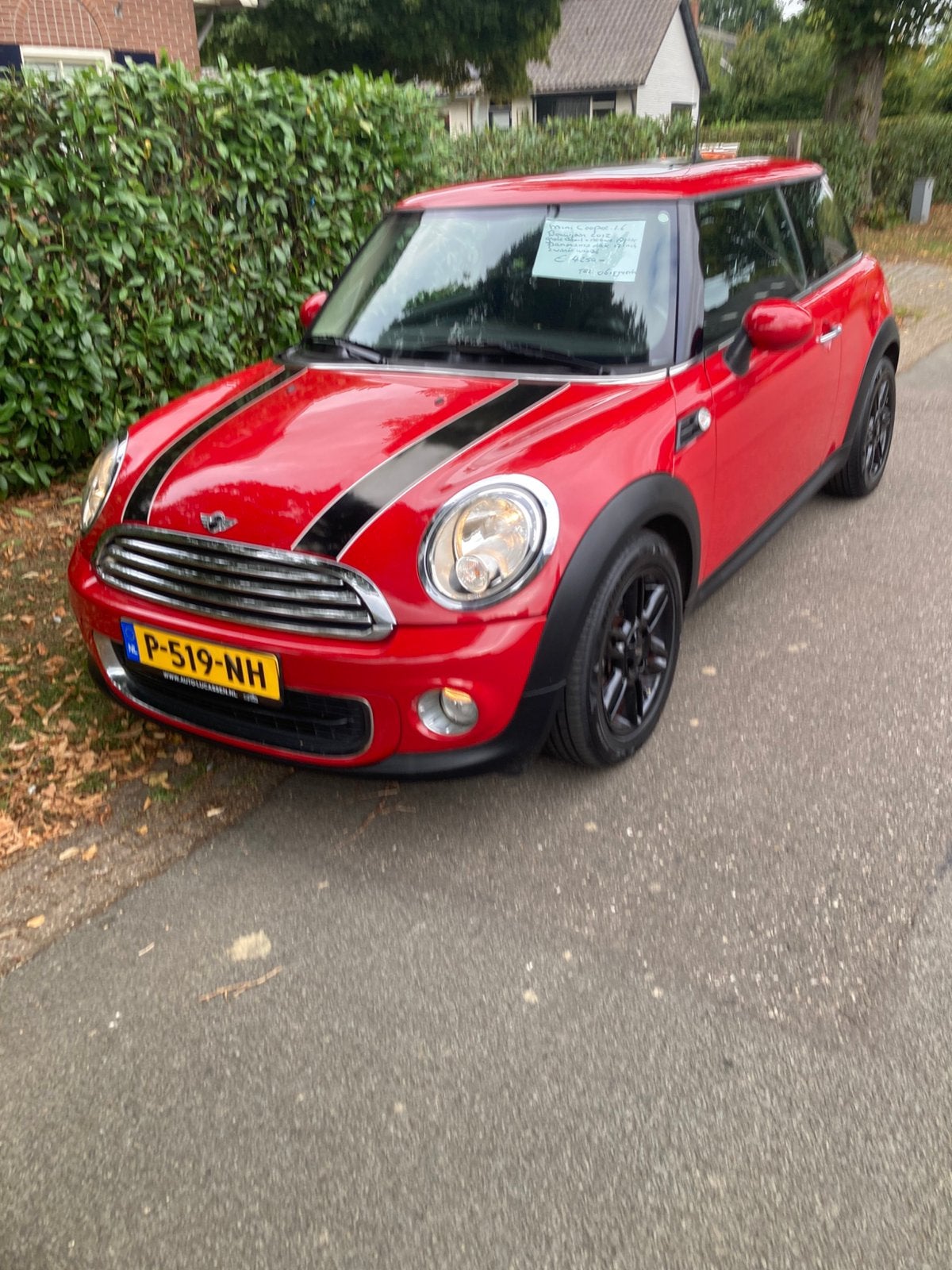 Mini Cooper 1.6 Panoramadak / groot onderhoud uitgevoerd, Auto's, Voorwielaandrijving, Stof, 40 €/maand, Zwart