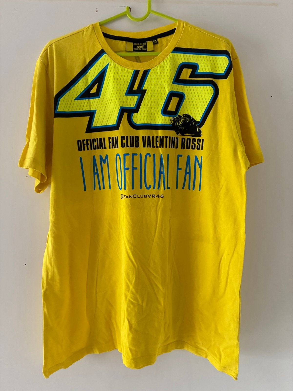 Valentino Rossi fanclub t-shirt maat XL, Ophalen of Verzenden, Tweedehands, Heren, Overige typen