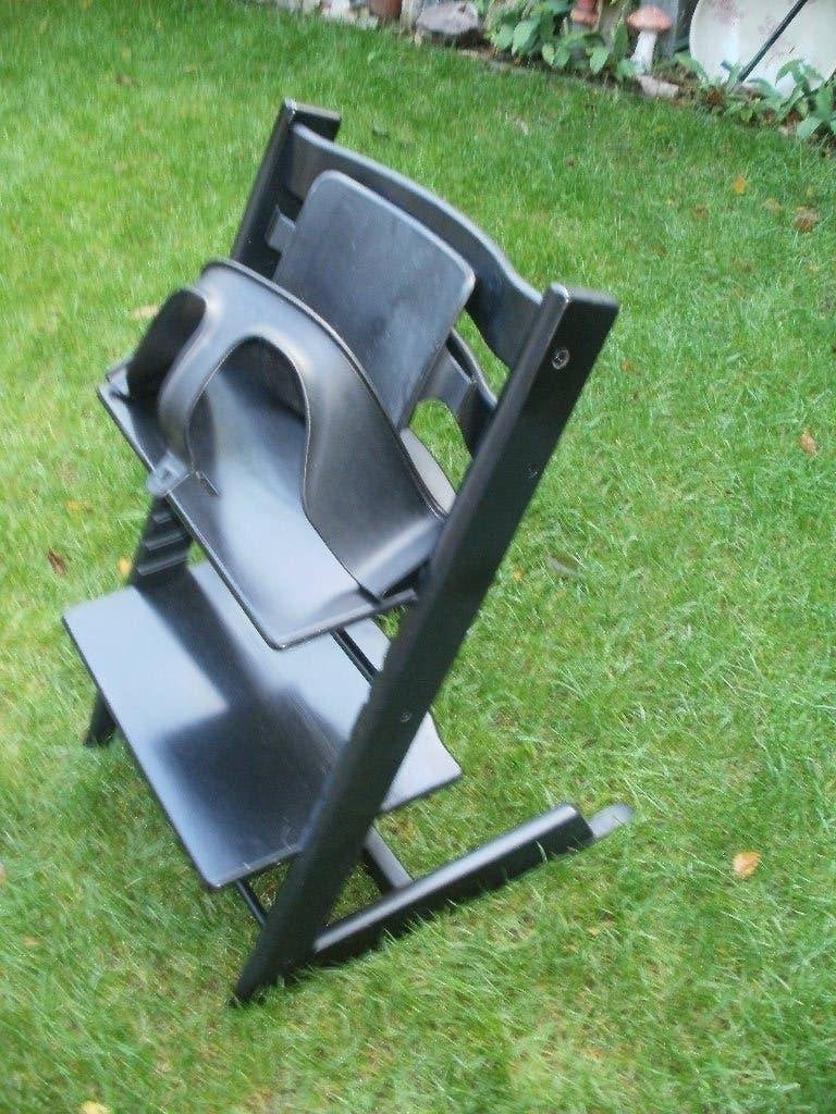 Stokke tripp trapp met zitje beugel, pootglijders, Ophalen, Gebruikt, Meegroeistoel