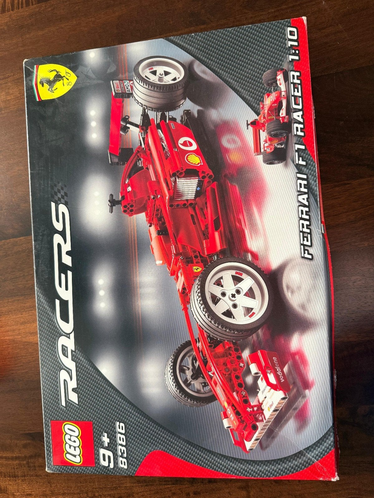 LEGO Racers Ferrari F1 Racer 1:10 (8386), Kinderen en Baby's, Compleet, Lego, Ophalen of Verzenden, Zo goed als nieuw
