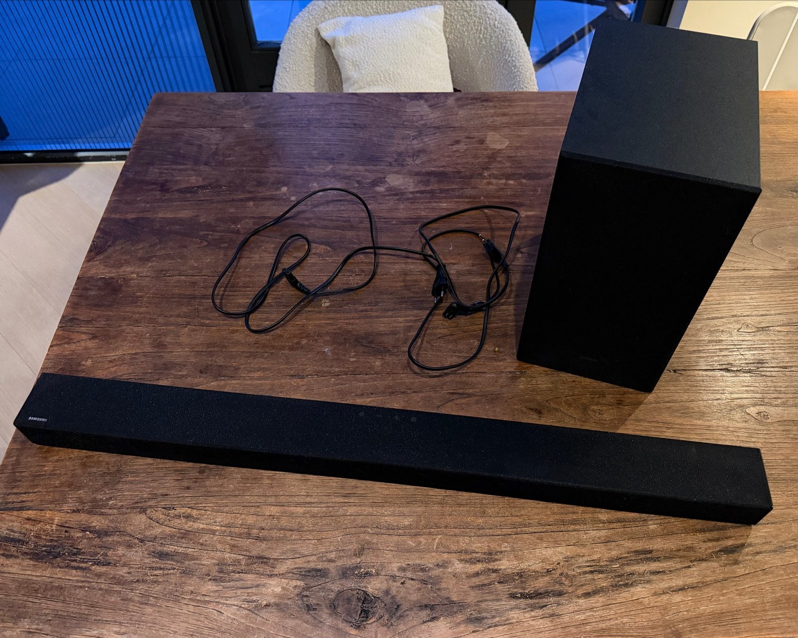 Samsung Soundbar HW-A450/XN met draadloze subwoofer, Ophalen, Bluetooth, Gebruikt