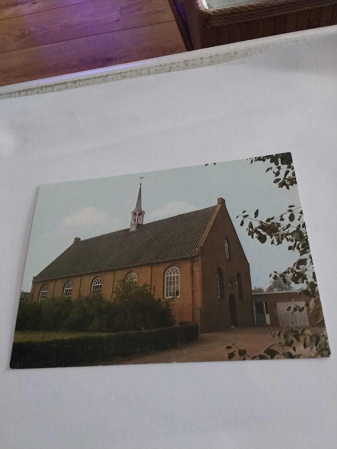 Oude ansichtkaart Sprang-Capelle NH Kerk Zuidhollandsedijk, Ophalen of Verzenden, 1960 tot 1980, Ongelopen, Noord-Brabant