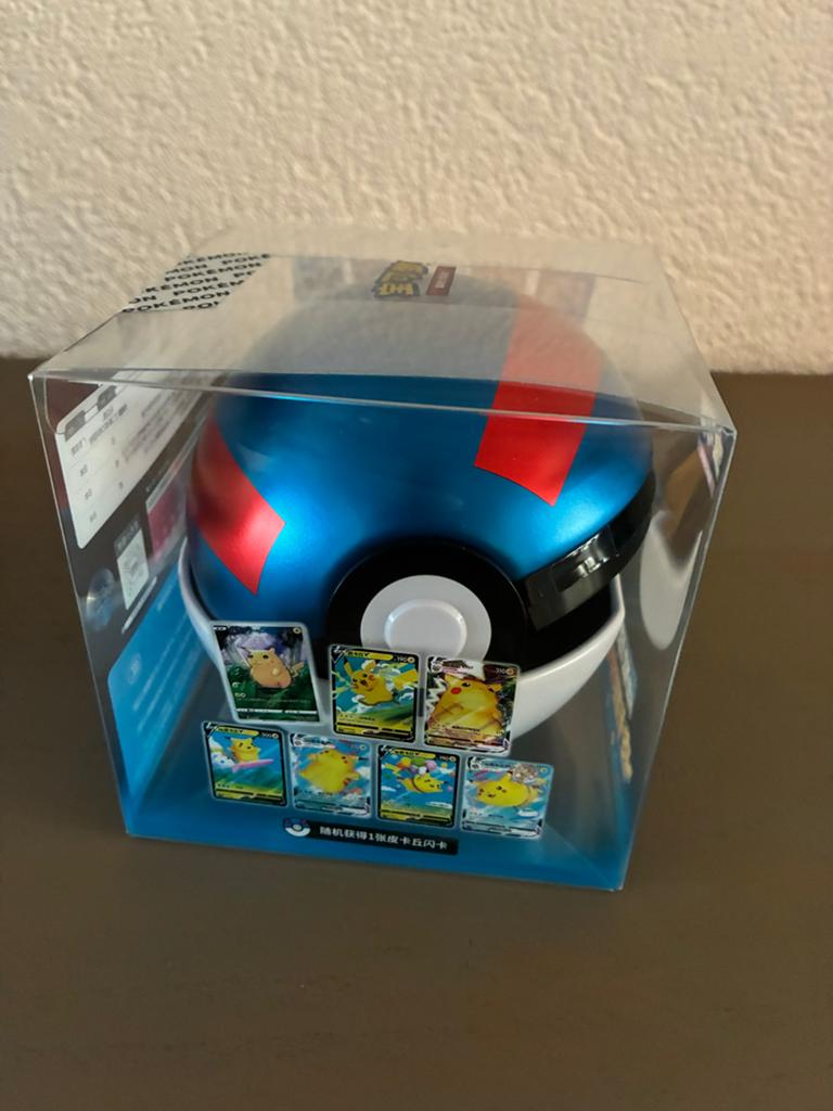 Pokémon Quick tin Ball 2023 met Pikachu VMAX kaarten, Verzenden, Nieuw, Overige typen