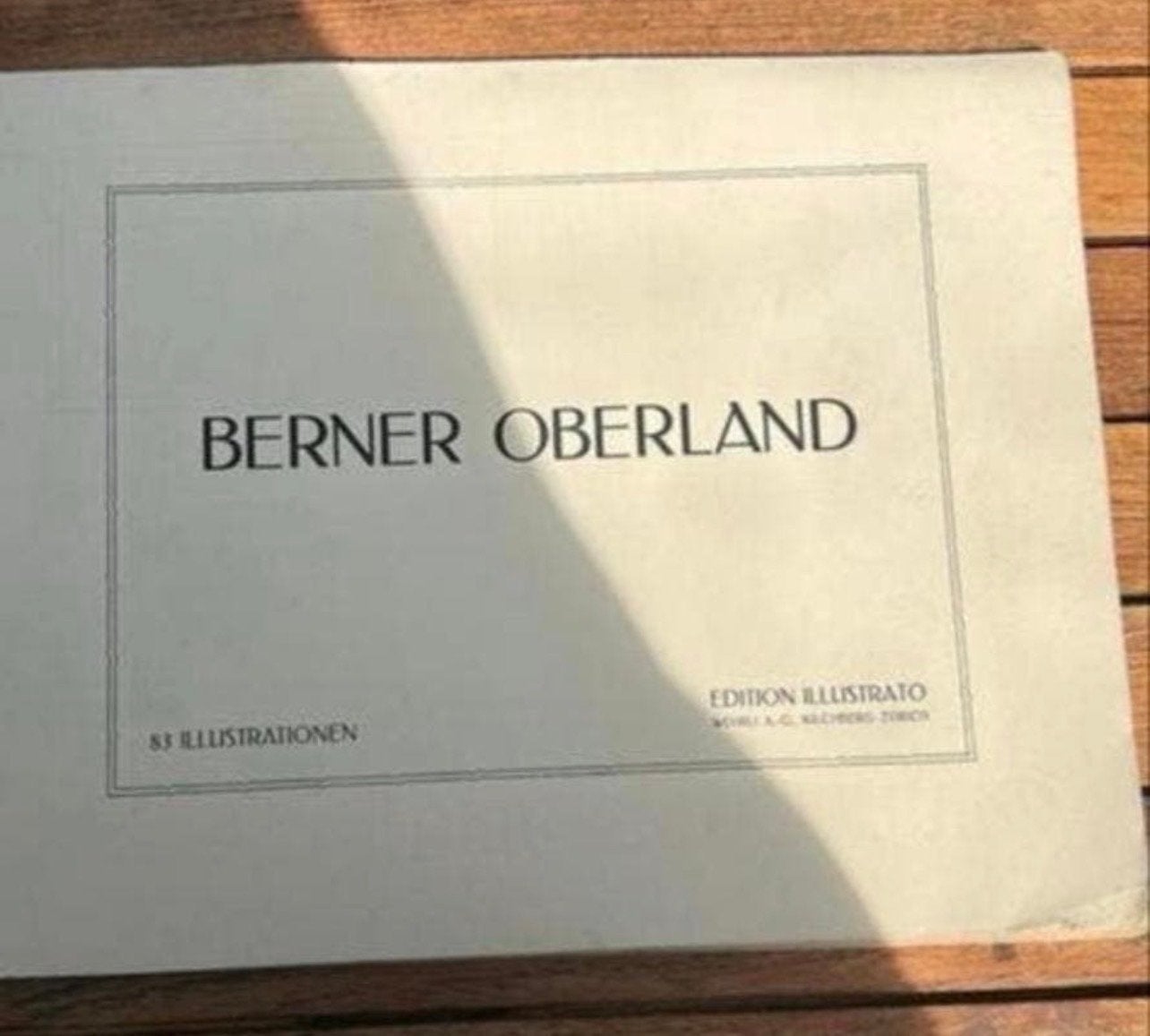 Berner Oberland - Souvenir Album Edition Illustrato, Ophalen of Verzenden, Gelezen, Overige merken, Europa