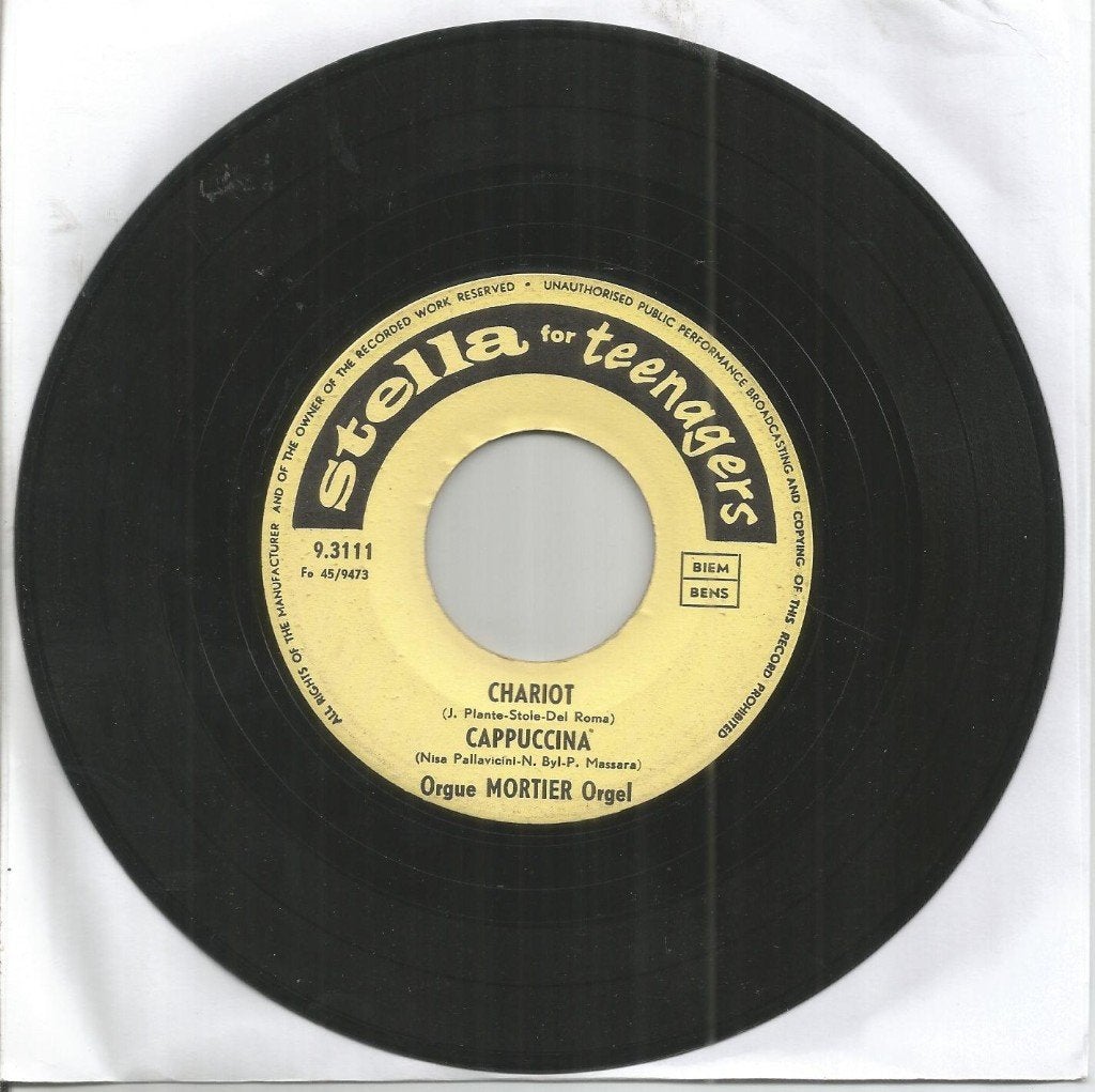 VERKOCHT Orgue Mortier Orgel – Chariot (EP), Gebruikt, Originele persing, 7 inch, Ophalen of Verzenden