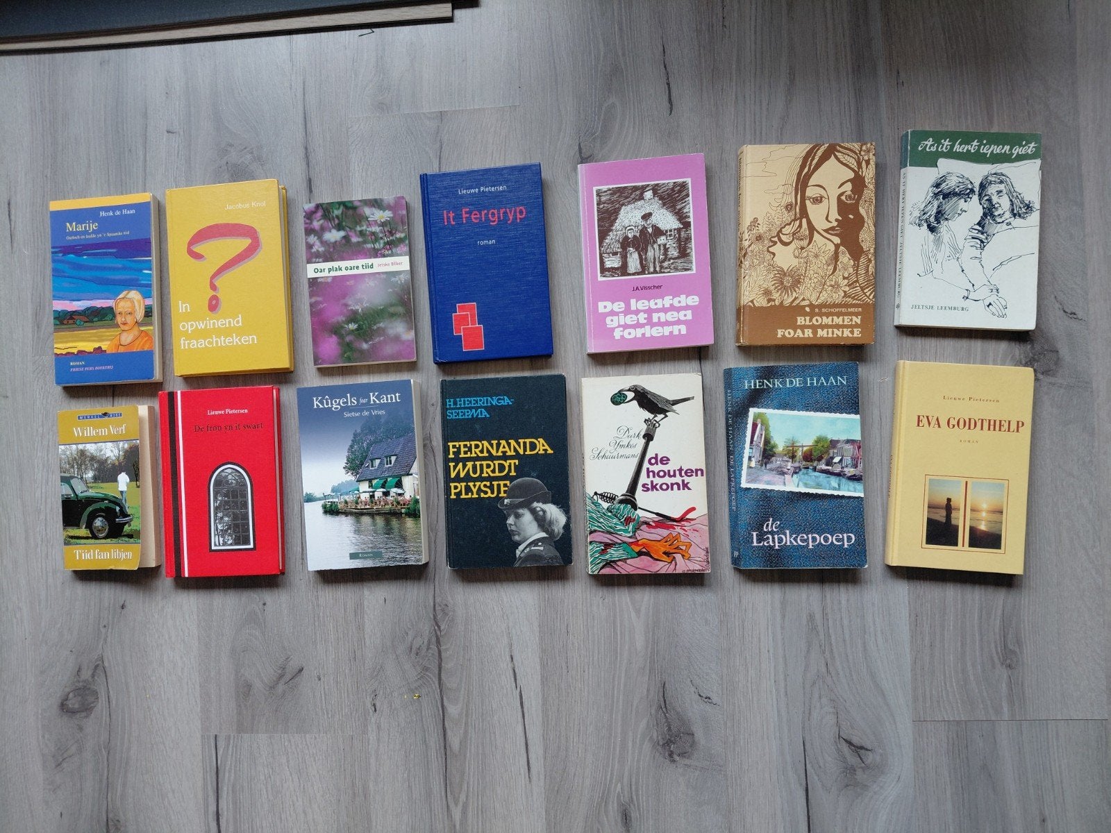 diverse Fryske boeken, Ophalen of Verzenden, Gelezen