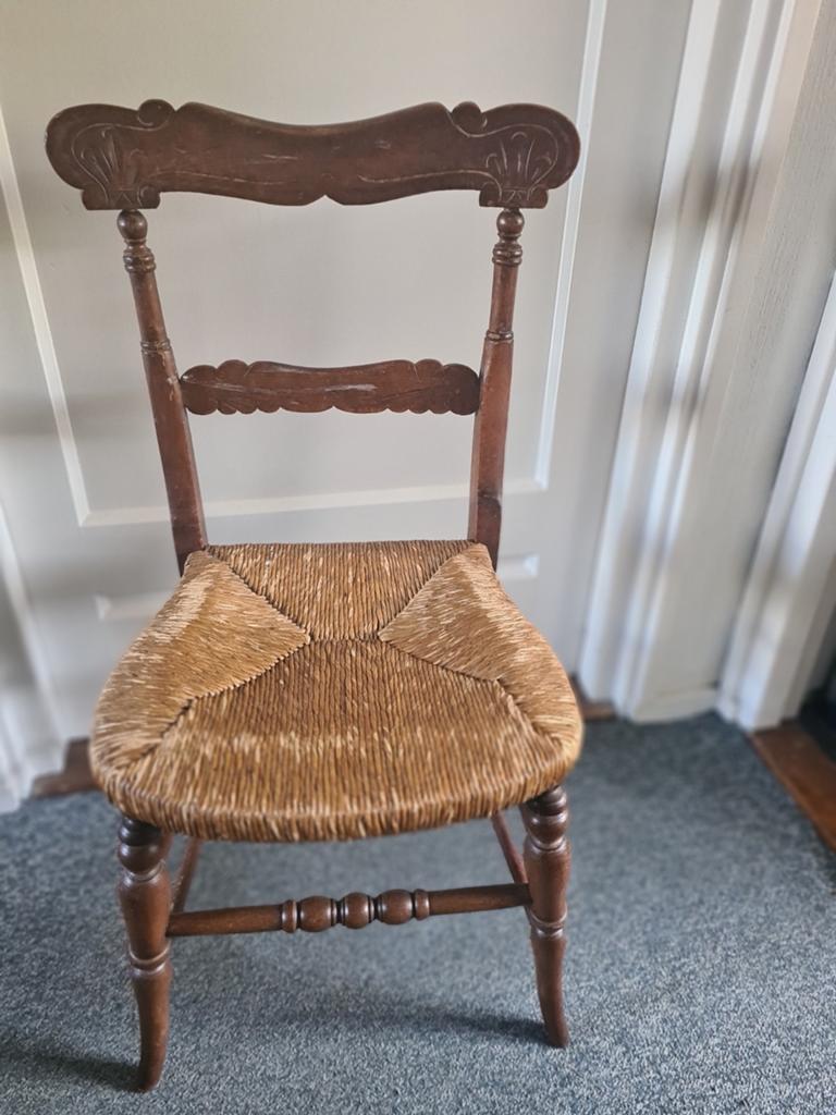 6 Portugese-Spaanse stoelen met rieten zitting, Ophalen of Verzenden