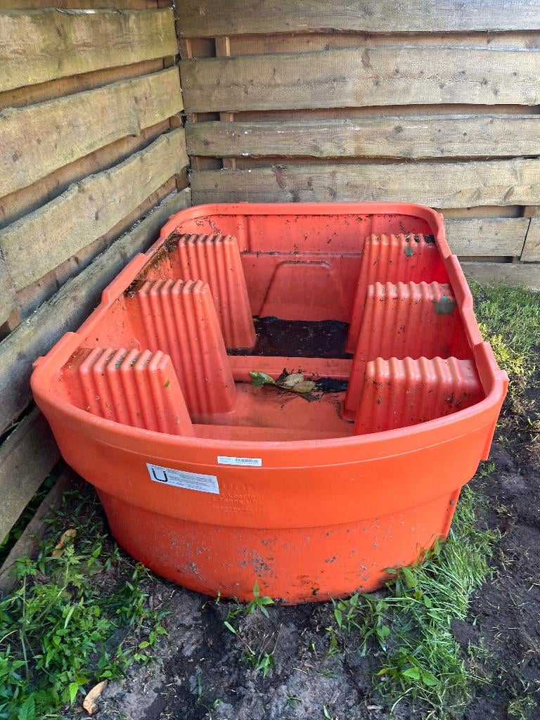 lekbak 1000L, Doe-het-zelf en Verbouw, Kratten en Dozen, Ophalen, 100 cm of meer, 60 cm of meer, Bak of Kist