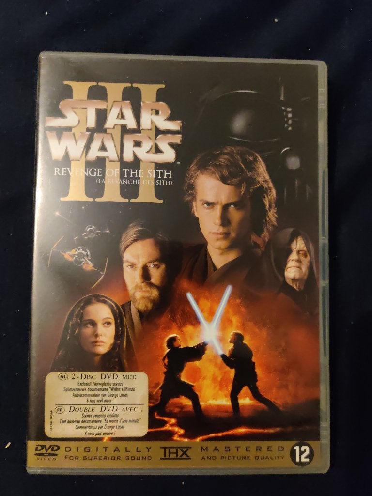 Star Wars III 3 - Revenge of the Sith 2-Disc DVD, Alle leeftijden, Ophalen of Verzenden, Zo goed als nieuw