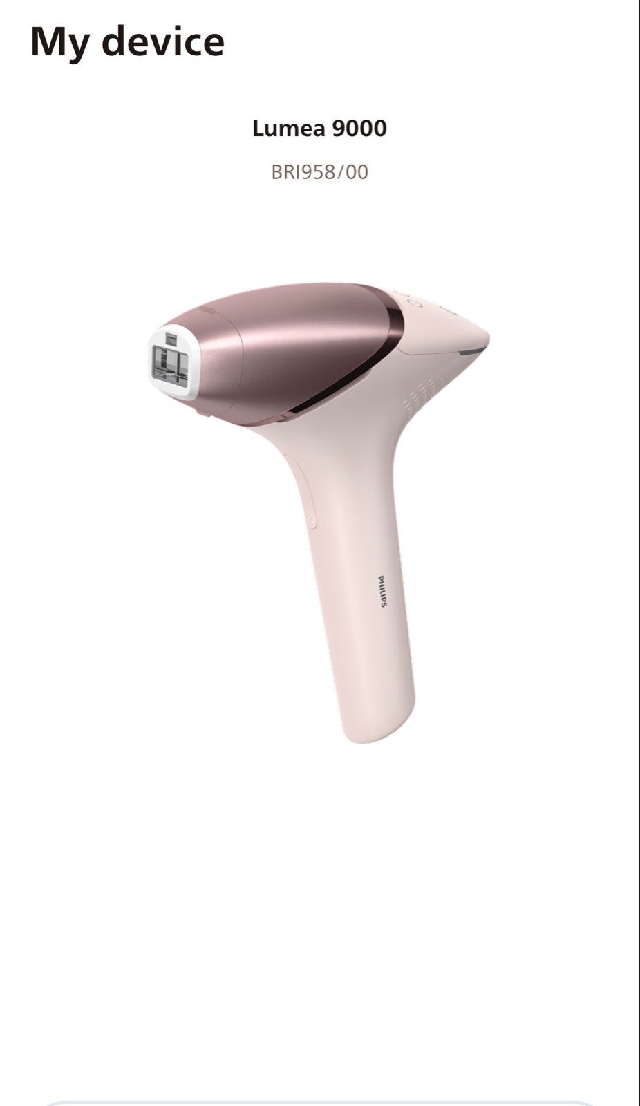 Philips Lumea 9000 BRI958/00 IPL ontharing, Ophalen of Verzenden, Zo goed als nieuw, Scheren en Epileren