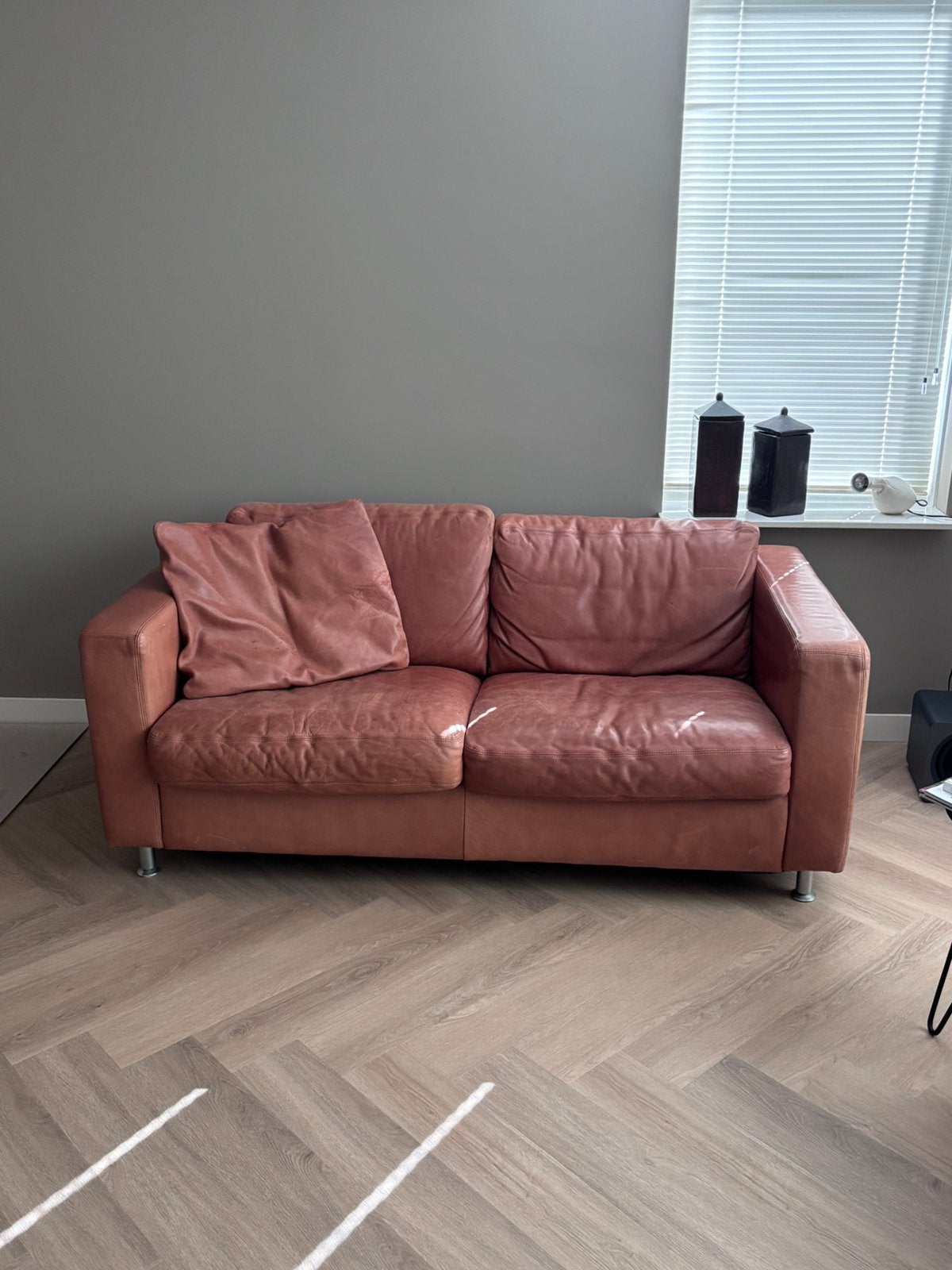 Machalke 2x een 2,5 zits bank, Huis en Inrichting, Ophalen, Gebruikt, Design, 150 tot 200 cm