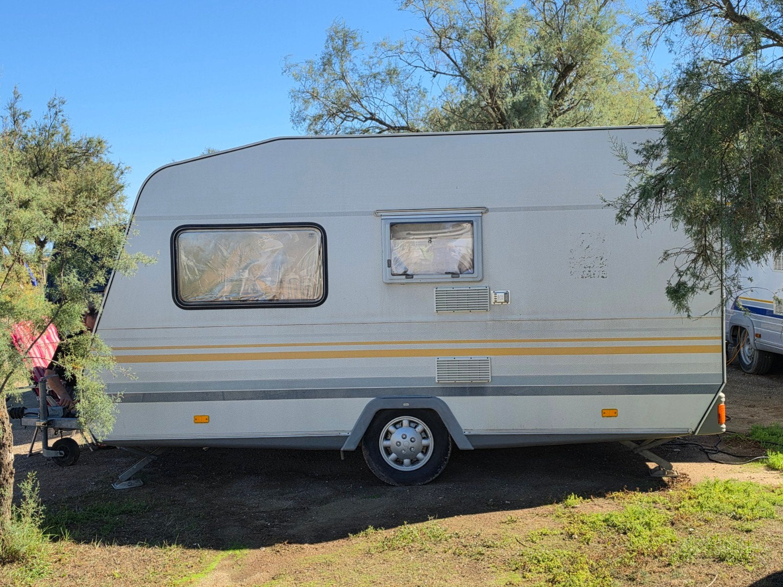 KNAUS 8204 1989 Costa Brava met inhoud, Rondzit, Bedrijf, Knaus, Koelkast