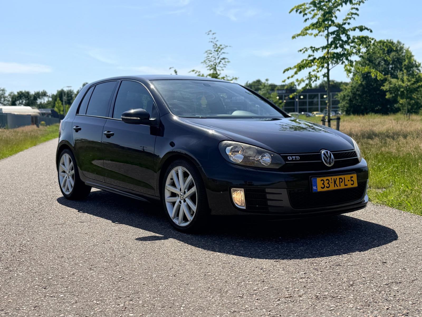 Volkswagen Golf 2.0 TDI 125KW 2010 Zwart, Auto's, Volkswagen, Voorwielaandrijving, 4 cilinders, 700 kg, Zwart
