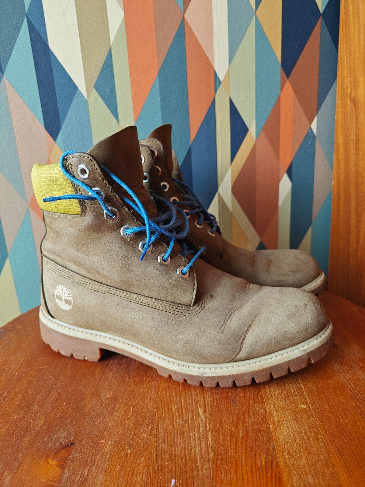 Timberland schoenen maat 43, Bruin, Timberland, Ophalen of Verzenden, Gedragen