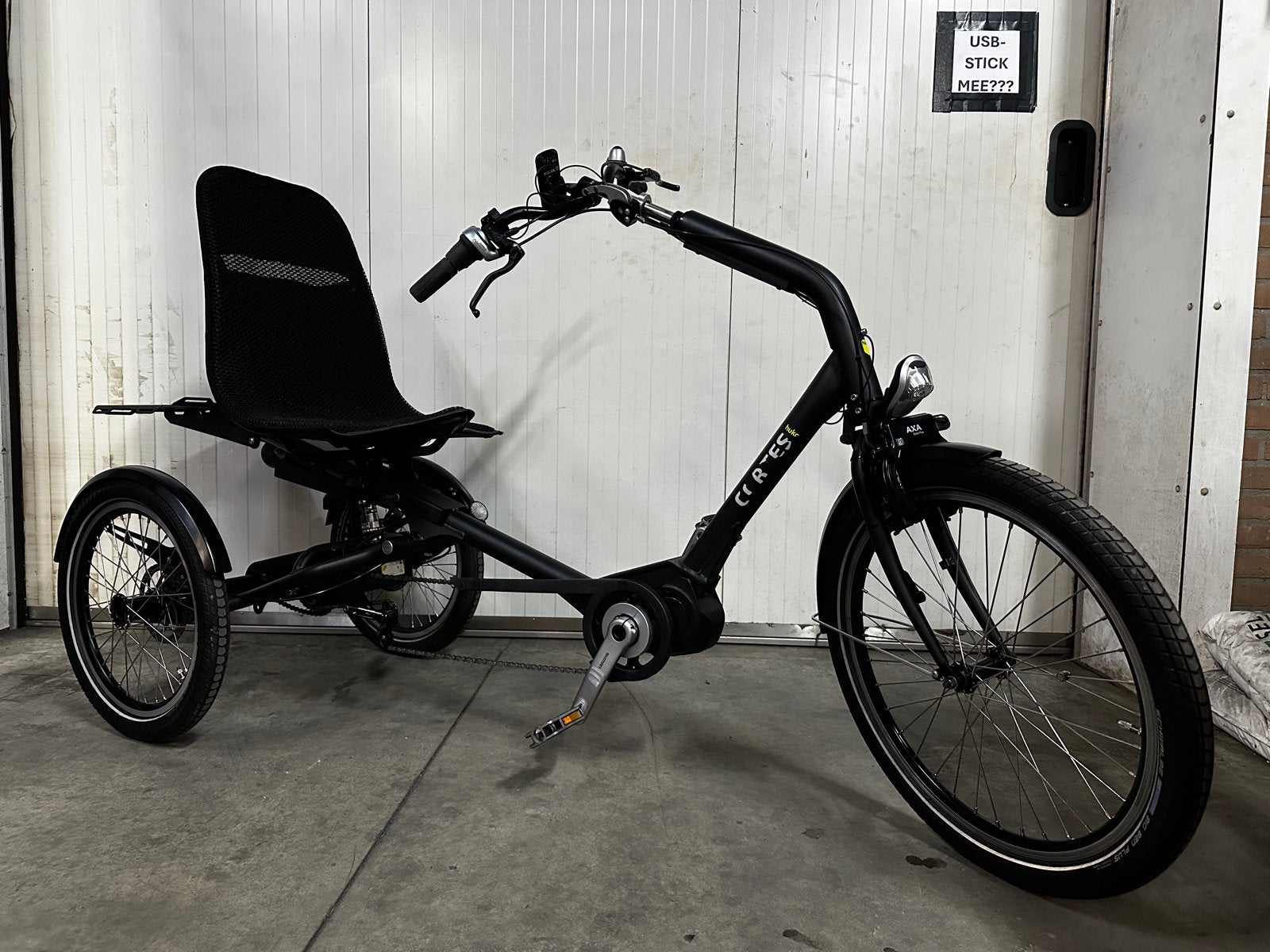Huka Cortes Driewiel Zitfiets met Shimano Trap Ondersteuning, Fietsen en Brommers, Ophalen, Zo goed als nieuw