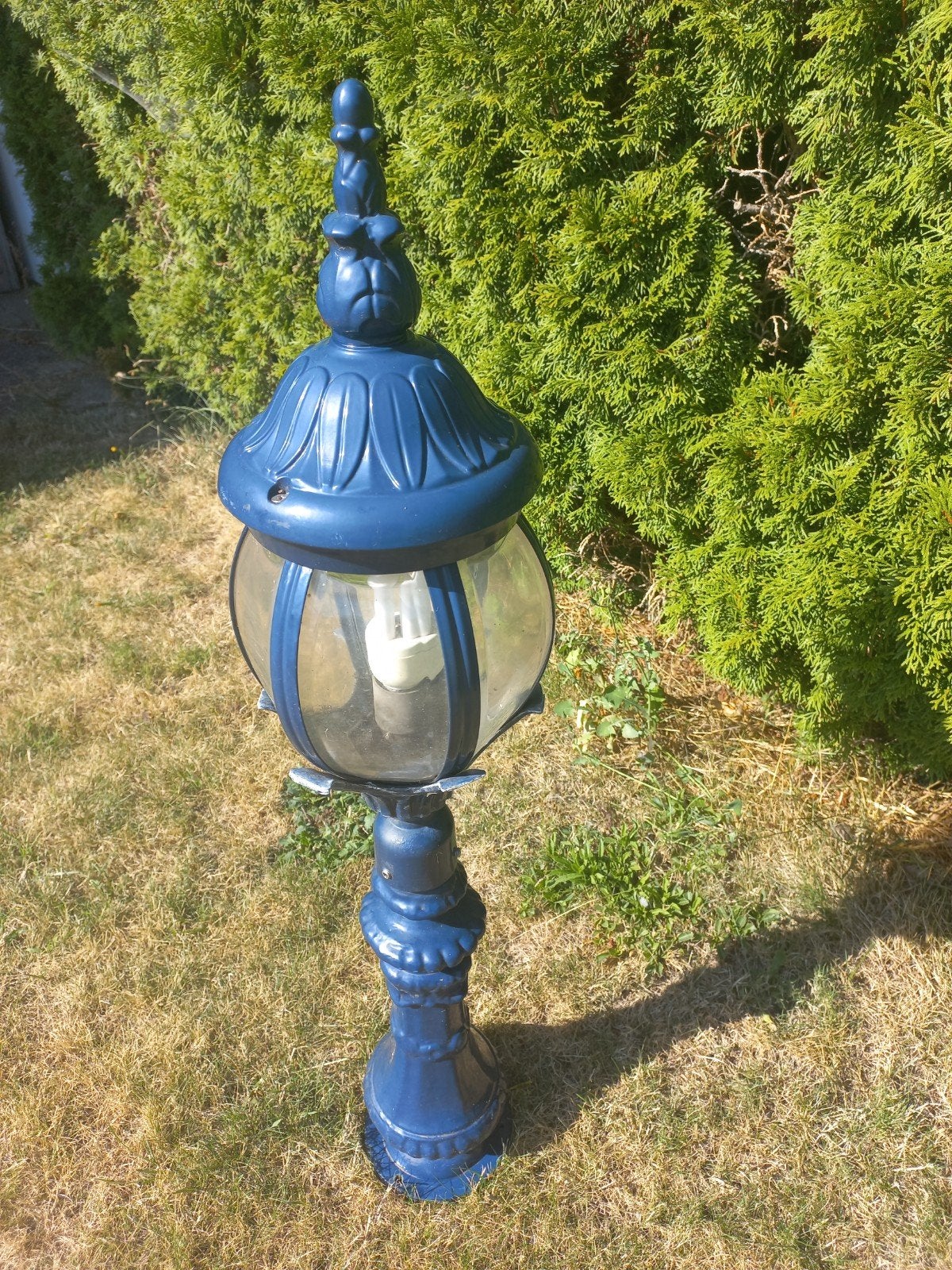 Decoratieve tuinlamp - 88 cm hoog, Ophalen, Overige materialen, Gebruikt, Staande lamp