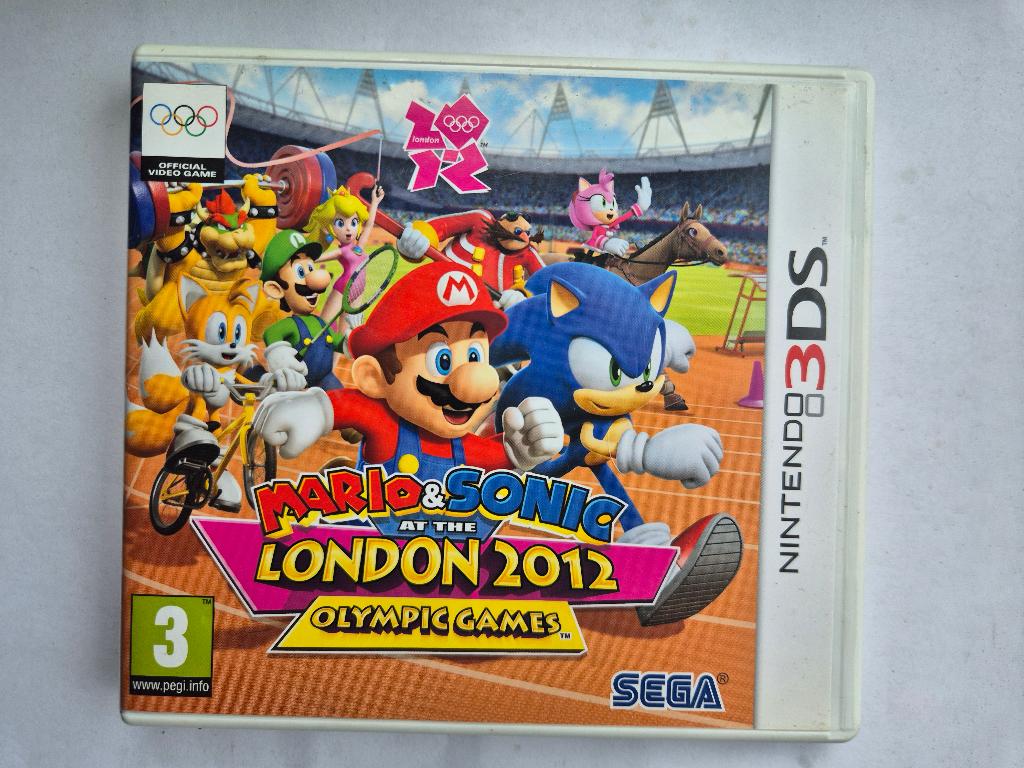 MARIO & SONIC at the LONDON 2012 olympic games, Gebruikt, 1 speler, Racen en Vliegen, Ophalen of Verzenden