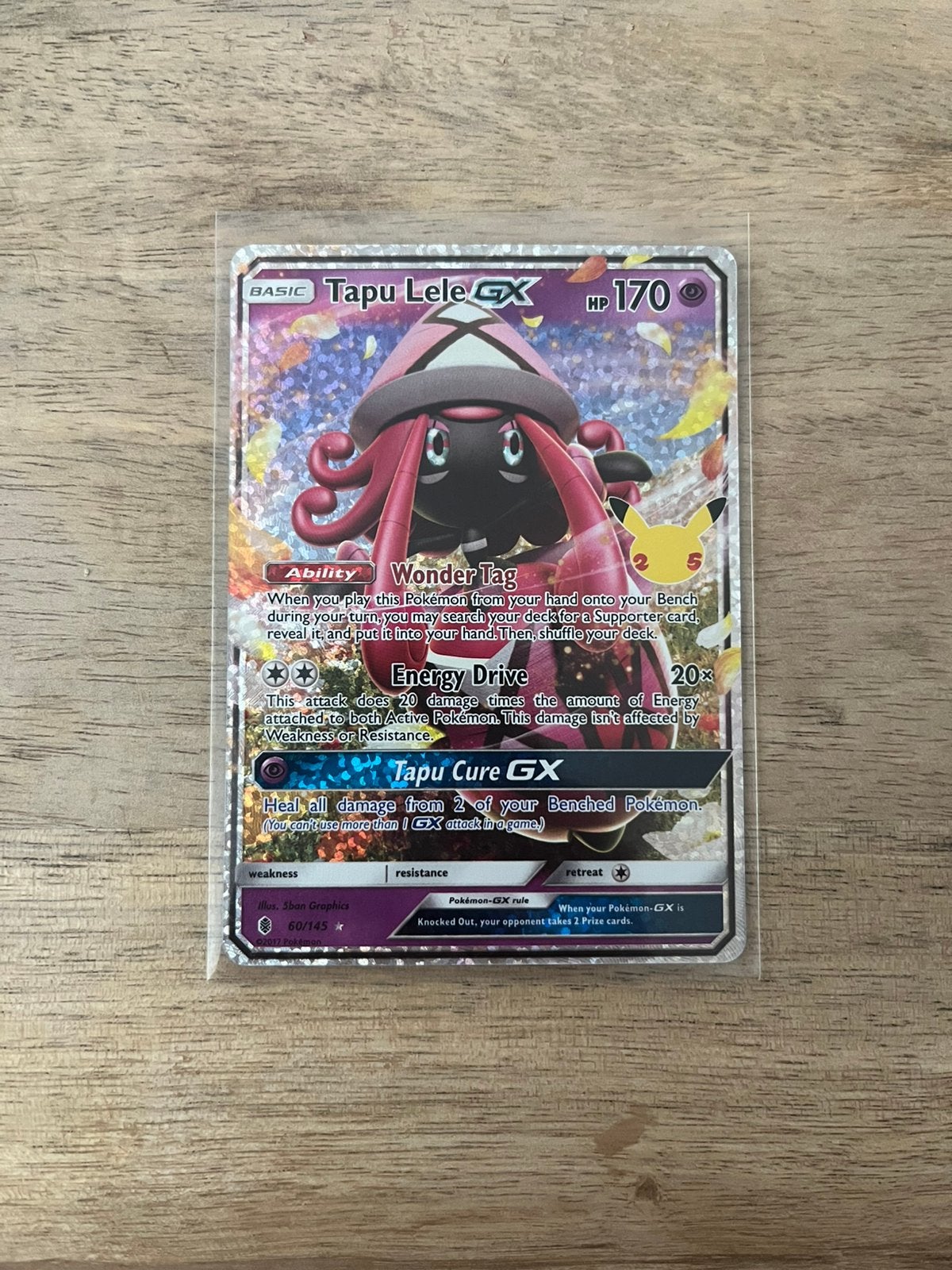 Tapu lele GX 60/145, Ophalen of Verzenden, Zo goed als nieuw, Losse kaart, Foil