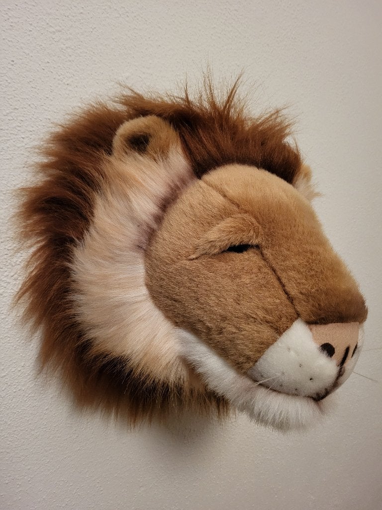 3 Wand dierenkoppen, Overige kleuren, Ophalen of Verzenden, Zo goed als nieuw, Wanddecoratie