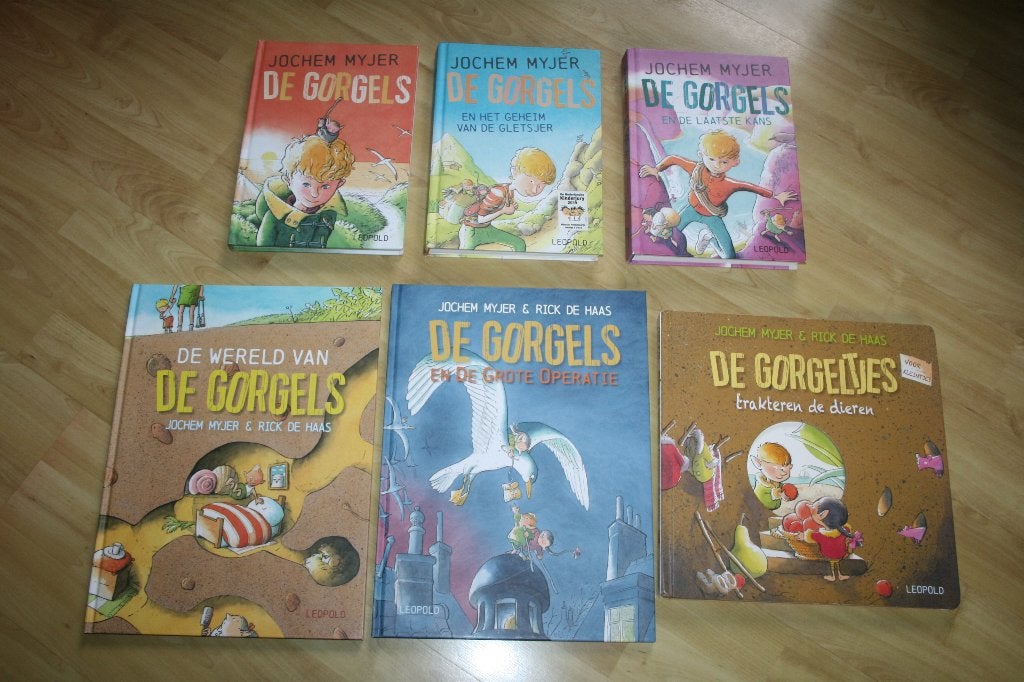 Jochem Myjer - De Gorgels - prijs zie omschrijving, Verzenden, Gelezen, Fictie algemeen